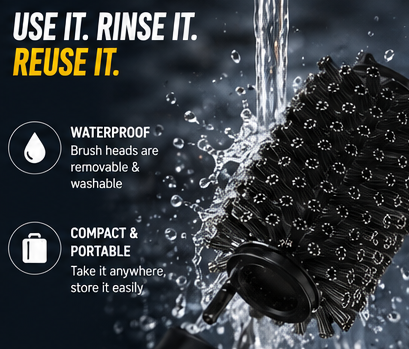 Char-Go Premium Electric BBQ Grill Brush Cleaner